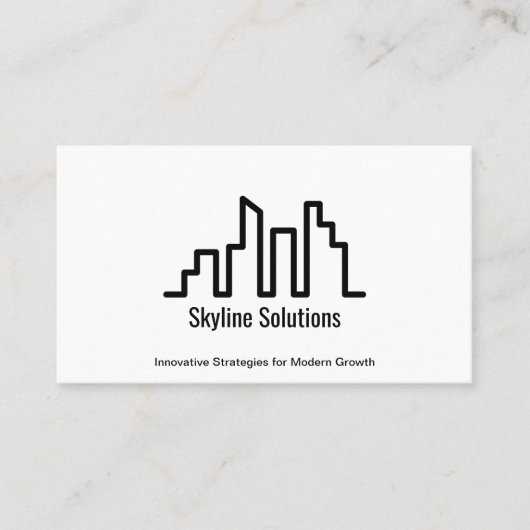 Carte de visite professionnel avec conception mini (Devant)