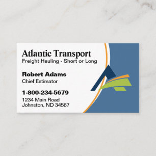 Carte de visite professionnel avec logo