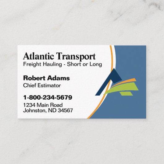 Carte de visite professionnel avec logo (Devant)
