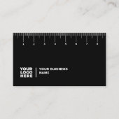 Carte de visite professionnel avec règle (cm) (Devant)