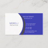 Carte De Visite Professionnel avocat (Dos)