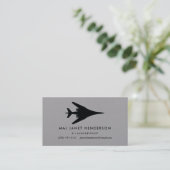 Carte de visite professionnel B-1 Lancer Bomber Pi (Debout devant)