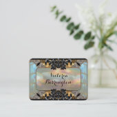 Carte De Visite Professionnel baroque de perle de Verabickners (Debout devant)