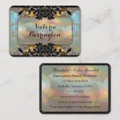 Carte De Visite Professionnel baroque de perle de Verabickners (Devant / Derrière)