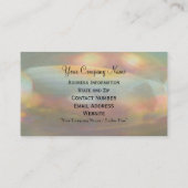 Carte De Visite Professionnel baroque élégant de Sashee (Dos)