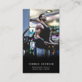 Carte De Visite Professionnel Bodybuilder Social Media Influencer (Devant)