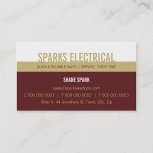 CARTE DE VISITE PROFESSIONNEL :: bold block2 12L