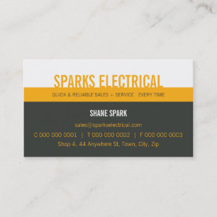 CARTE DE VISITE PROFESSIONNEL :: bold block2 1L
