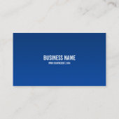 carte de visite professionnel City Skyline (Dos)