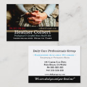 Carte De Visite Professionnel Compassion attentive (Devant / Derrière)