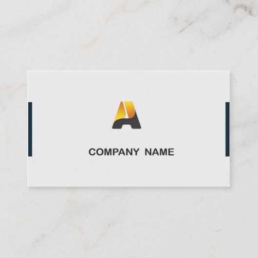 Carte de visite professionnel / Conception de cart (Dos)