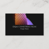 Carte De Visite Professionnel, conception intelligente, code QR Vs (Devant)
