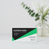 Carte de visite professionnel contemporain (Debout devant)