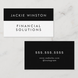 Carte De Visite Professionnel contemporain