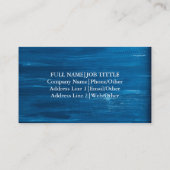 Carte De Visite Professionnel Créez votre propre charpentier en bo (Dos)