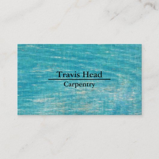 Carte De Visite Professionnel Créez votre propre charpentier en bo (Devant)