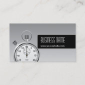 Carte de visite professionnel d'argent de (Devant)