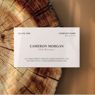 Carte De Visite Professionnel de base