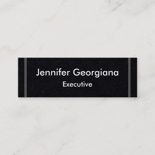 Carte de visite professionnel de base et simple (Devant)