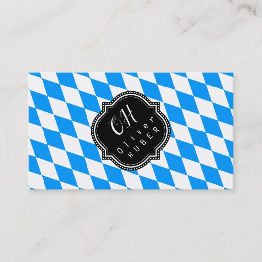 Carte De Visite Professionnel de Bavière (Devant)