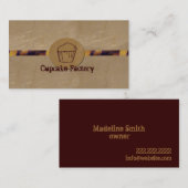 Carte De Visite Professionnel de boulangerie (Devant / Derrière)