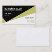 Carte de visite professionnel de conception de coc (Devant / Derrière)