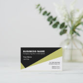 Carte de visite professionnel de conception de coc (Debout devant)