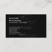 Carte de visite professionnel de conditionnement p (Dos)