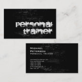 Carte de visite professionnel de conditionnement p (Devant / Derrière)