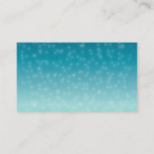 Carte De Visite Professionnel de déblaiement de neige (Dos)