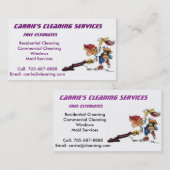 Carte de visite professionnel de décapant (Devant / Derrière)