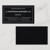 Carte de visite professionnel de droit, neutre, cl (Devant / Derrière)