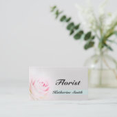 Carte de visite professionnel de fleur de (Debout devant)