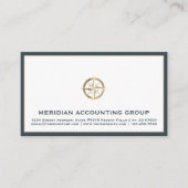 Carte De Visite Professionnel de la comptabilité (Devant)