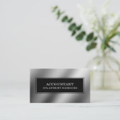 Carte de visite professionnel de la comptabilité m (Debout devant)
