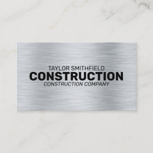 CARTE DE VISITE PROFESSIONNEL DE LA CONSTRUCTION D