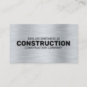 CARTE DE VISITE PROFESSIONNEL DE LA CONSTRUCTION M (Devant)