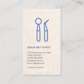 Carte De Visite Professionnel de la dentition (Devant)