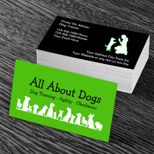 Carte De Visite Professionnel de la formation canine