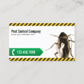 Carte De Visite Professionnel de la lutte antiparasitaire (Devant)