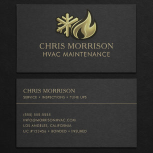Carte De Visite Professionnel de la maintenance CVC