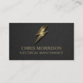 Carte De Visite Professionnel de la maintenance électrique (Devant)