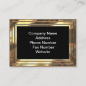 Carte De Visite Professionnel de la meilleure qualité de Marquea (Dos)