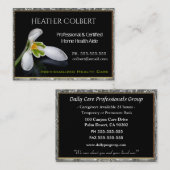 Carte De Visite Professionnel de la motoneige de confiance    (Devant / Derrière)