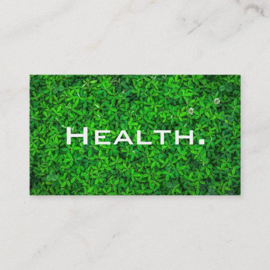 Carte De Visite Professionnel de la santé - Formation personnelle  (Devant)