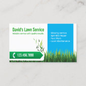 Carte De Visite Professionnel de l'aménagement paysager (Devant)