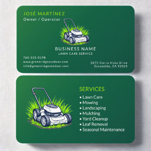 Carte De Visite Professionnel de l'entretien et de la maintenance