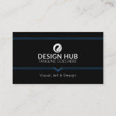 Carte de visite professionnel de l'ingénieur logic (Dos)