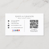Carte De Visite Professionnel de maintenance | Maison Moderne (Dos)