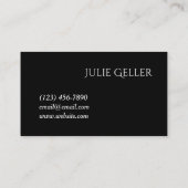 Carte de visite professionnel de maquillage (Dos)